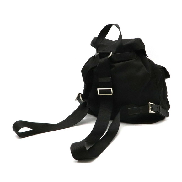 Prada Mini Backpack Nylon Leather Nero Black - Picture 2 of 9